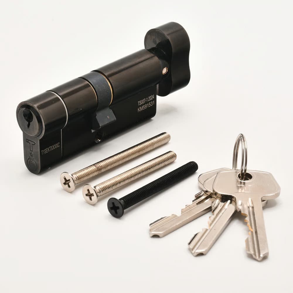 TSS Euro Key & Thumbturn Cylinder - TS007 1 Kitemarked (British Standard)*